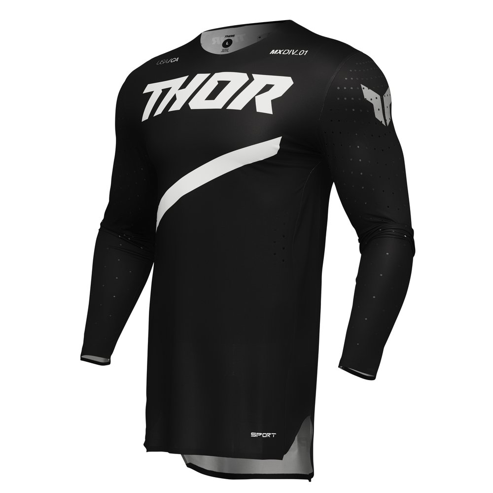 THOR Sportmode Brave Jersey schwarz