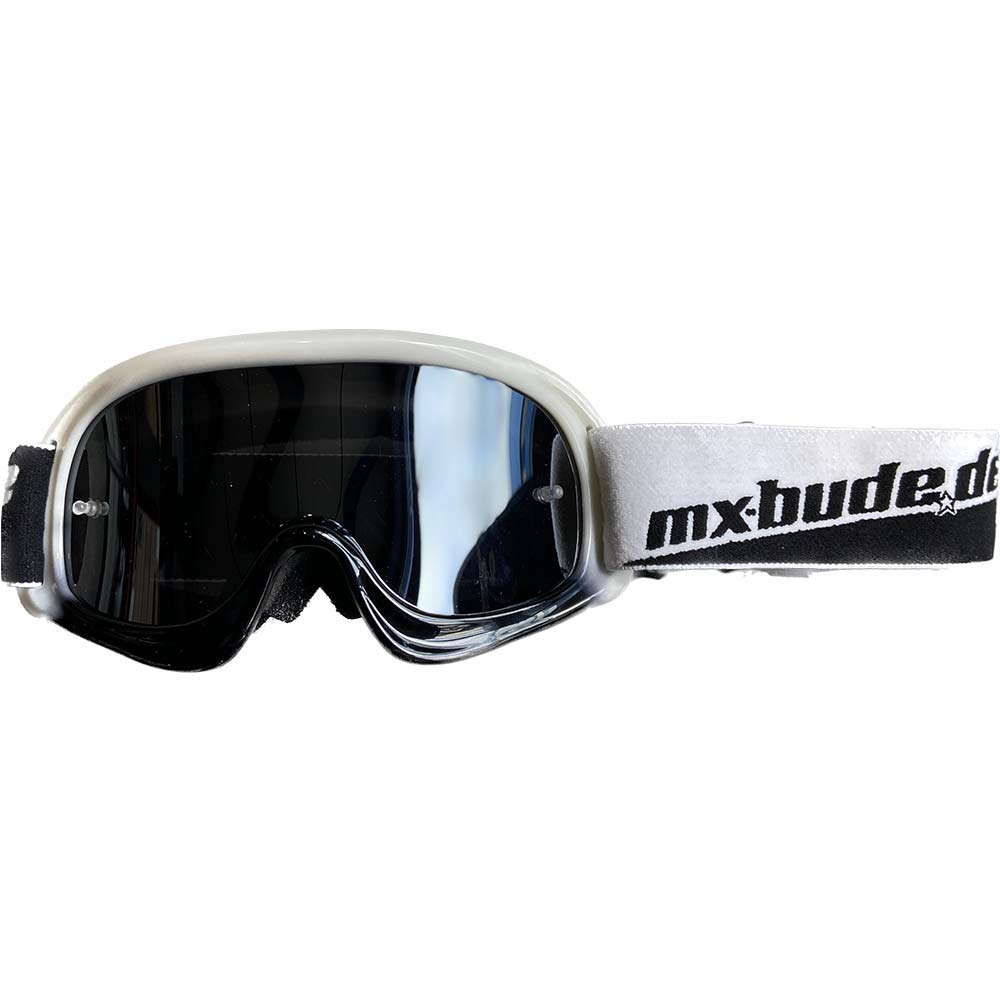 MX-BUDE MX-4 Kinder Brille schwarz weiss