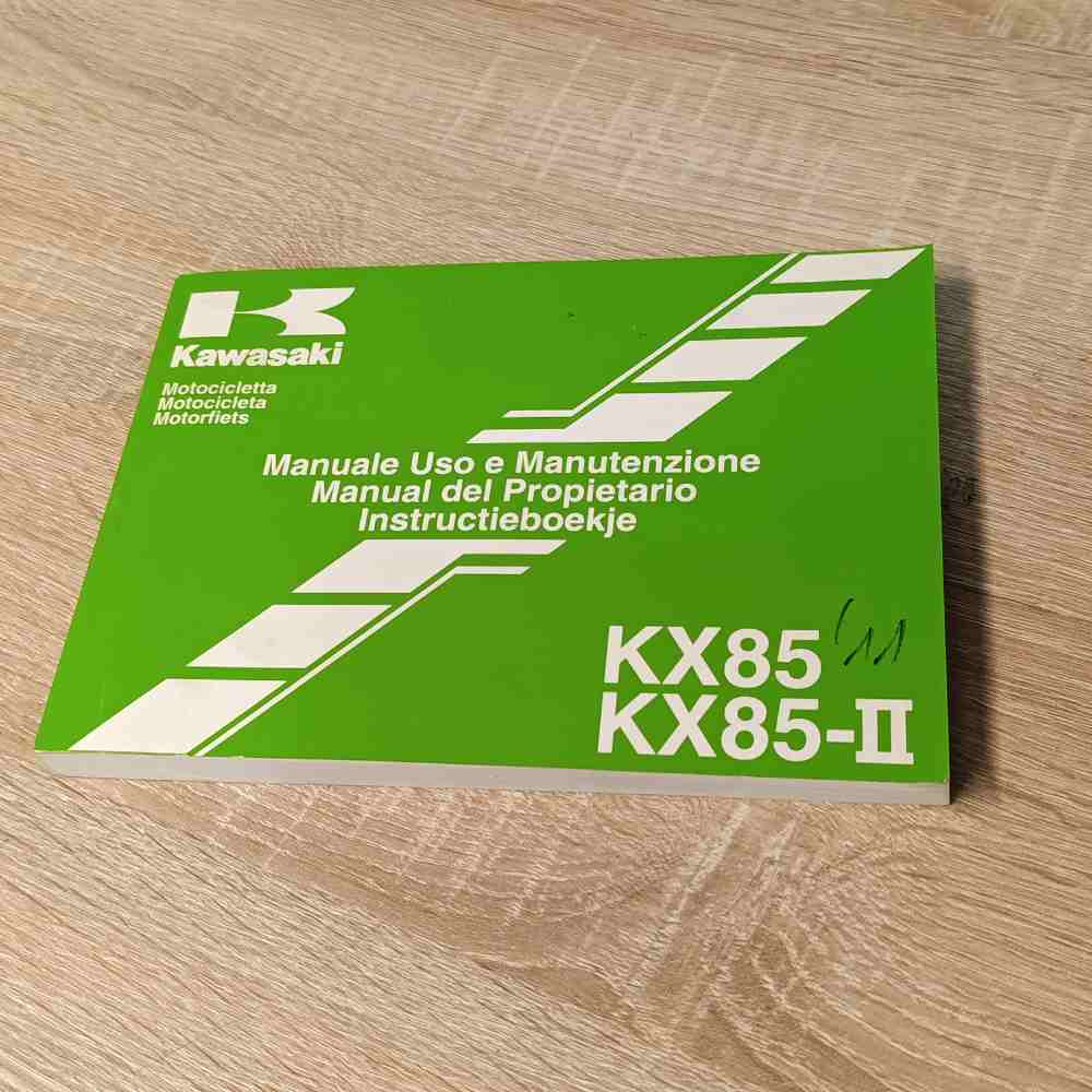 KAWASAKI KX85AB KX85-IIBB 2011 99976-1597 Motorrad-Handbuch gerbaucht