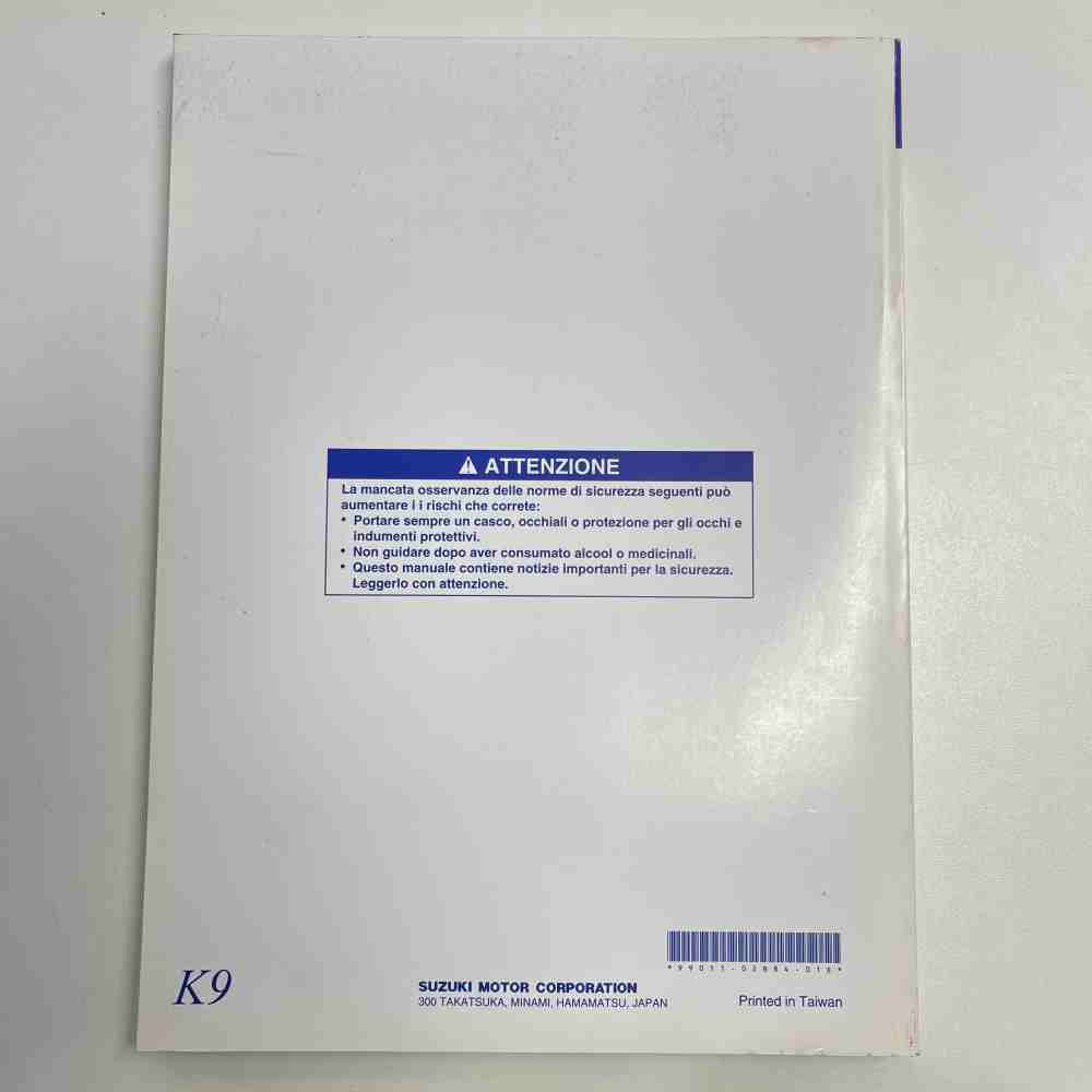 SUZUKI RM85/L 2009 99011-02B84-01E Motorrad-Handbuch gebraucht