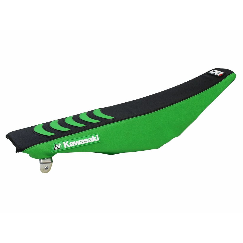 BLACKBIRD RACING Double Grip 3 Sitzbankbezug Kawasaki KXF schwarz/grün