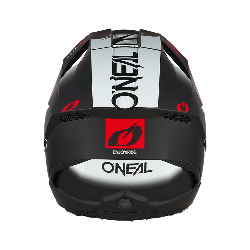 ONEAL 3SRS Hexx Motocross Helm schwarz weiss rot