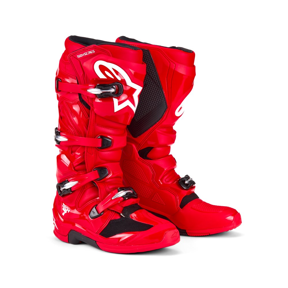ALPINESTARS Tech 7 Motocross Stiefel hell rot