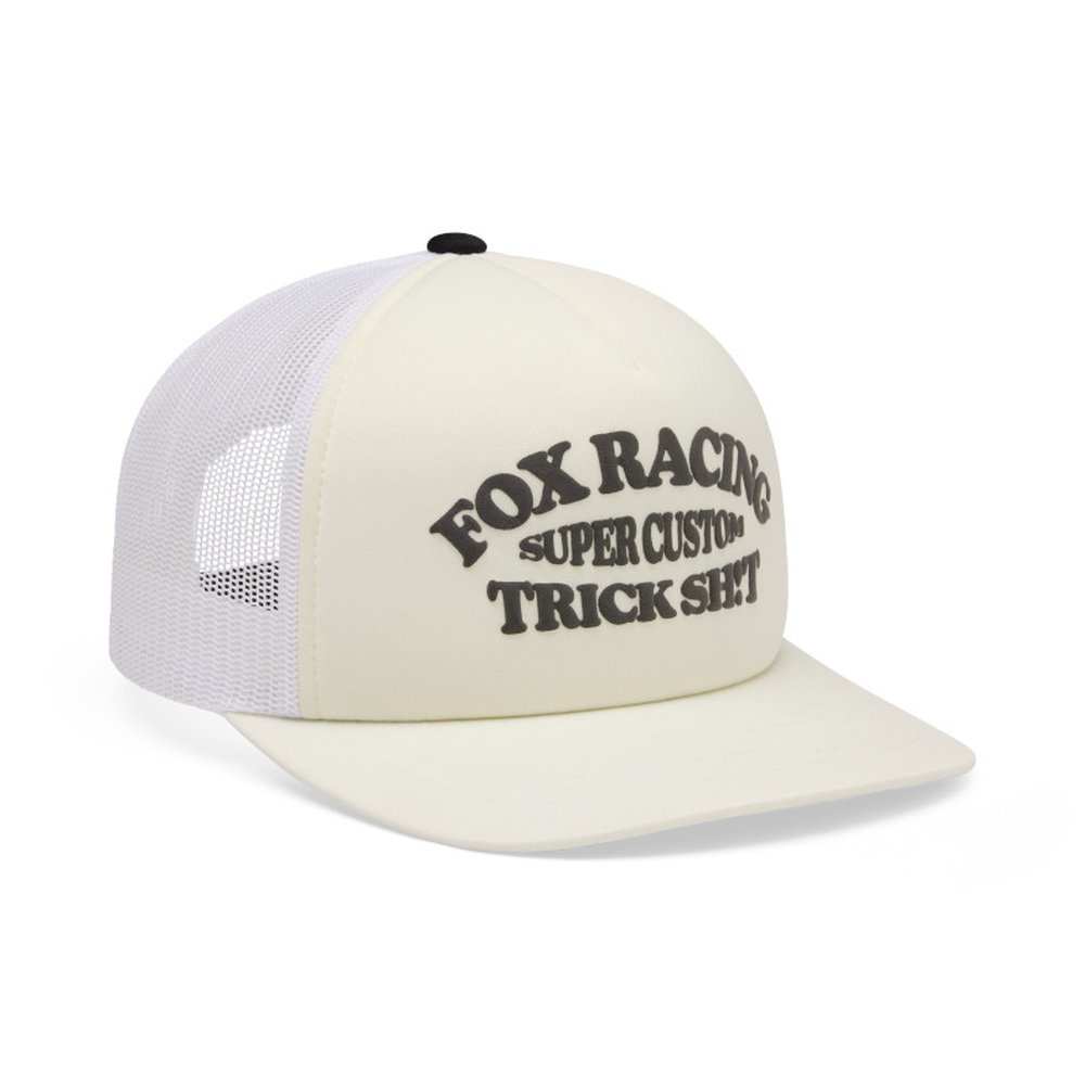 FOX TRICK MESH TRUCKER HAT Kappe Off weiss