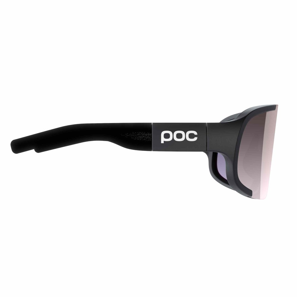 POC Aspire Gravel Brille Uranium Black/Clarity Road/Sunny Silver