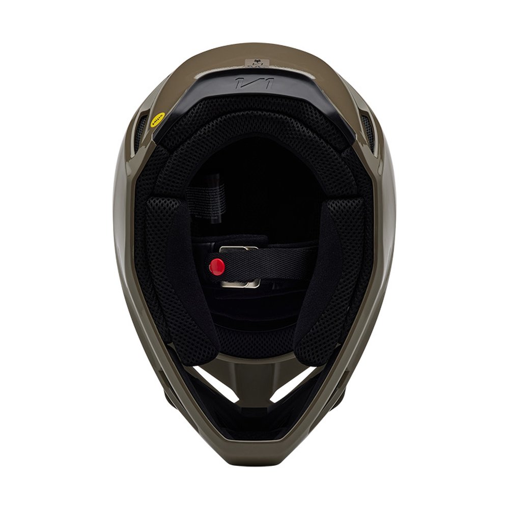 FOX V1 SOLID Motocross Helm Ash