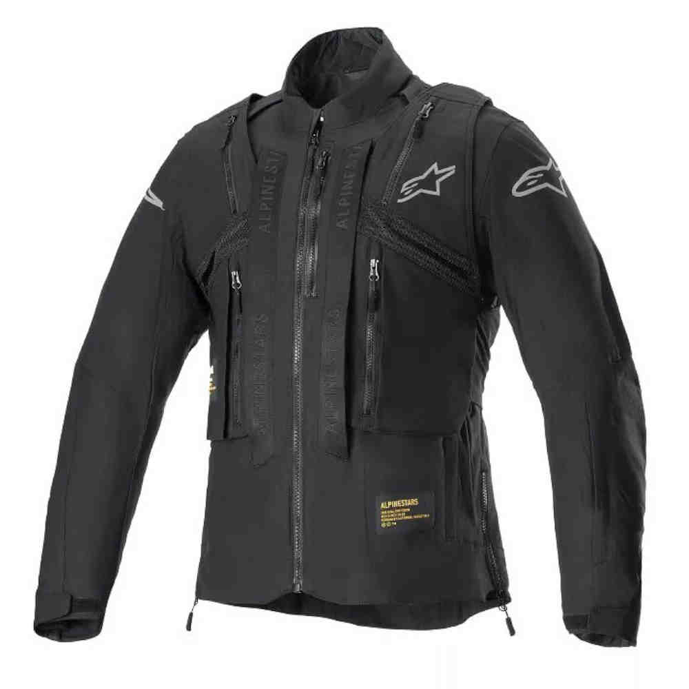 ALPINESTARS Techdura Enduro Jacke schwarz silber