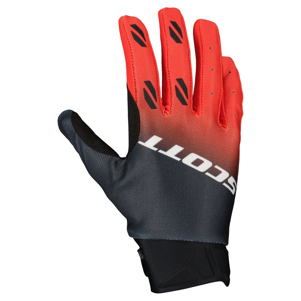 SCOTT Handschuhe Evo Swap caviar schwarz/fast rot SCOTT Handschuhe Evo Swap caviar schwarz/fast rot