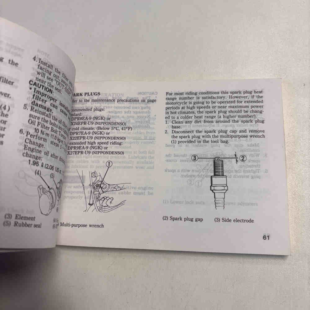 HONDA XR 600 R 1998 38MAG820 00X38-MAG-8200 Motorrad-Handbuch gebraucht