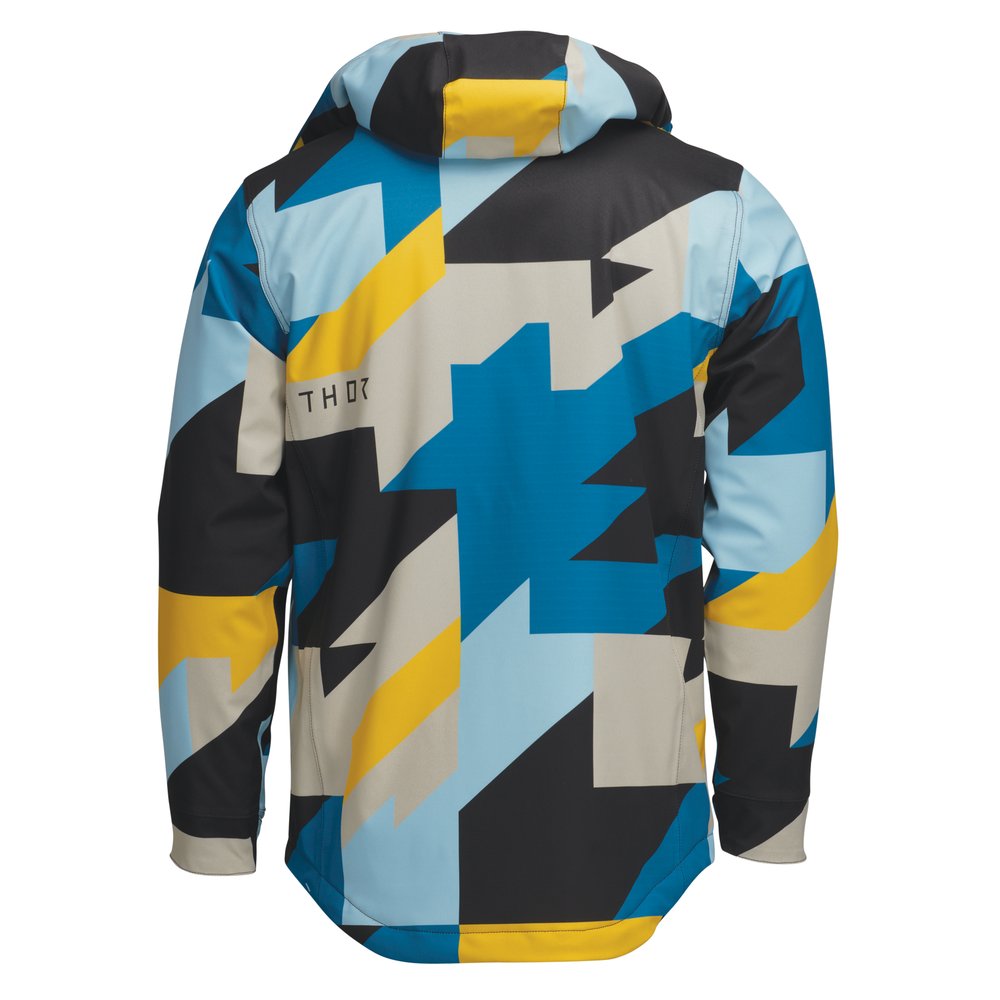 THOR Brave Tour Offroad Jacke blau gelb