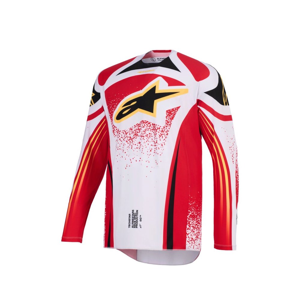 ALPINESTARS Techstar Nomur Jersey grau/rot/schwarz