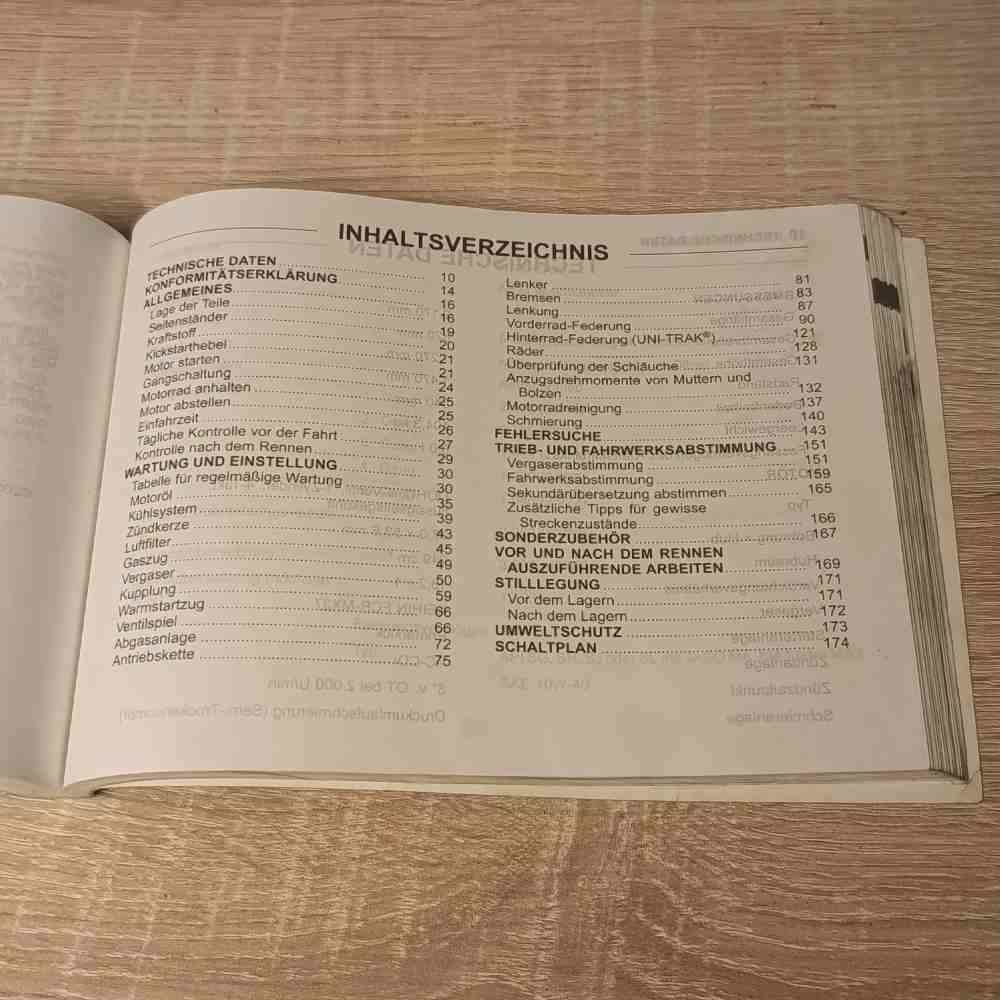 KAWASAKI KX250F (W9) 2009 99976-1432 Motorrad-Handbuch gebraucht