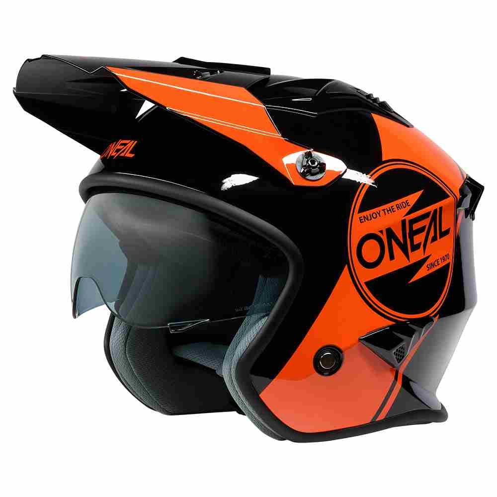 ONEAL Volt Corp Trial Motorrad Helm schwarz orange