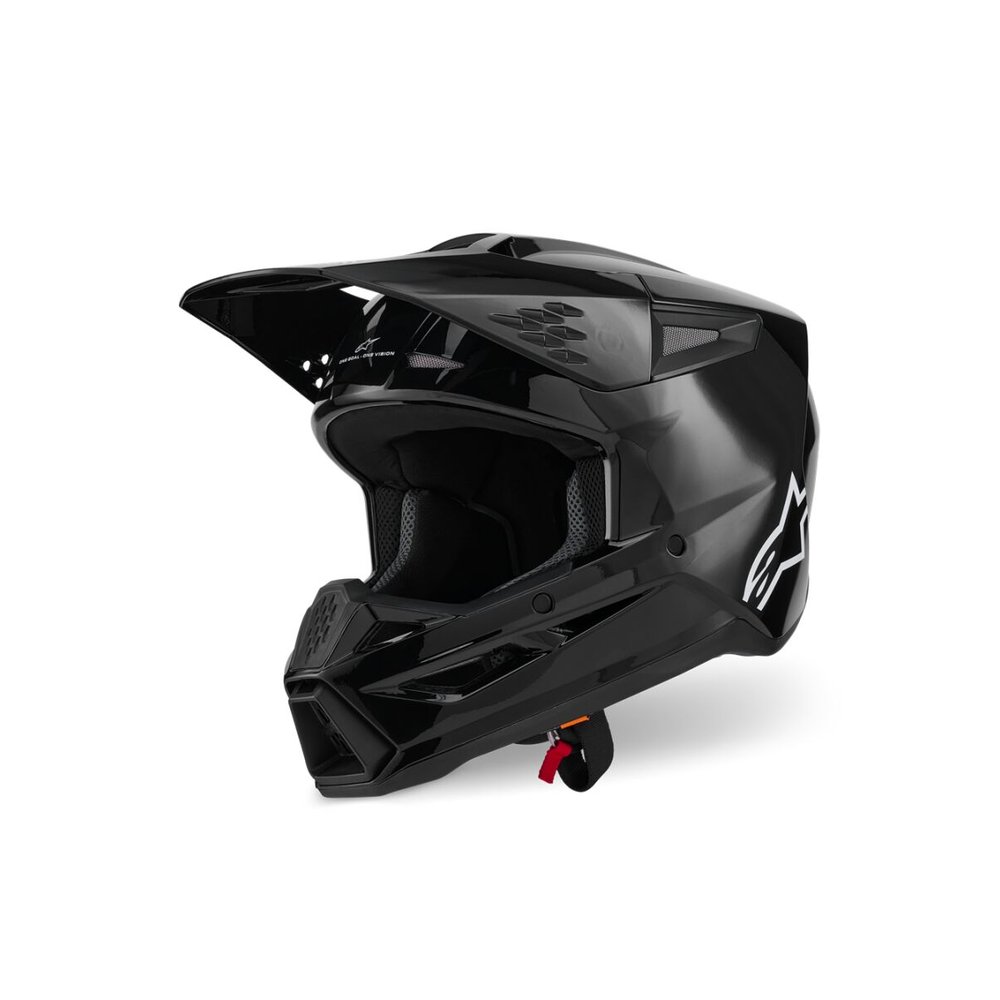 ALPINESTARS Supertech M3 Motocross Helm schwarz-glossy