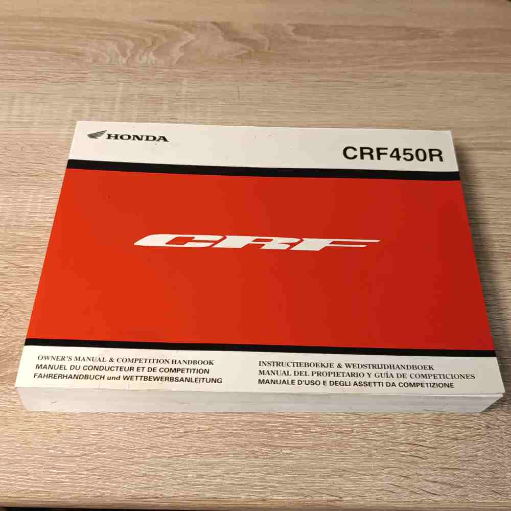 HONDA CRF450R 2014 3RMEN670 00X3R-MEN-6700 Motorrad-Handbuch gebraucht