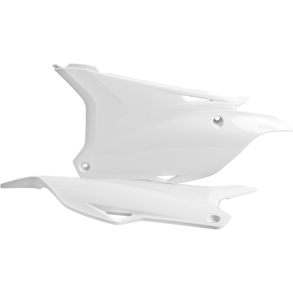 POLISPORT Kühlerabdeckungen Kawasaki KX 85 14-18 weiss