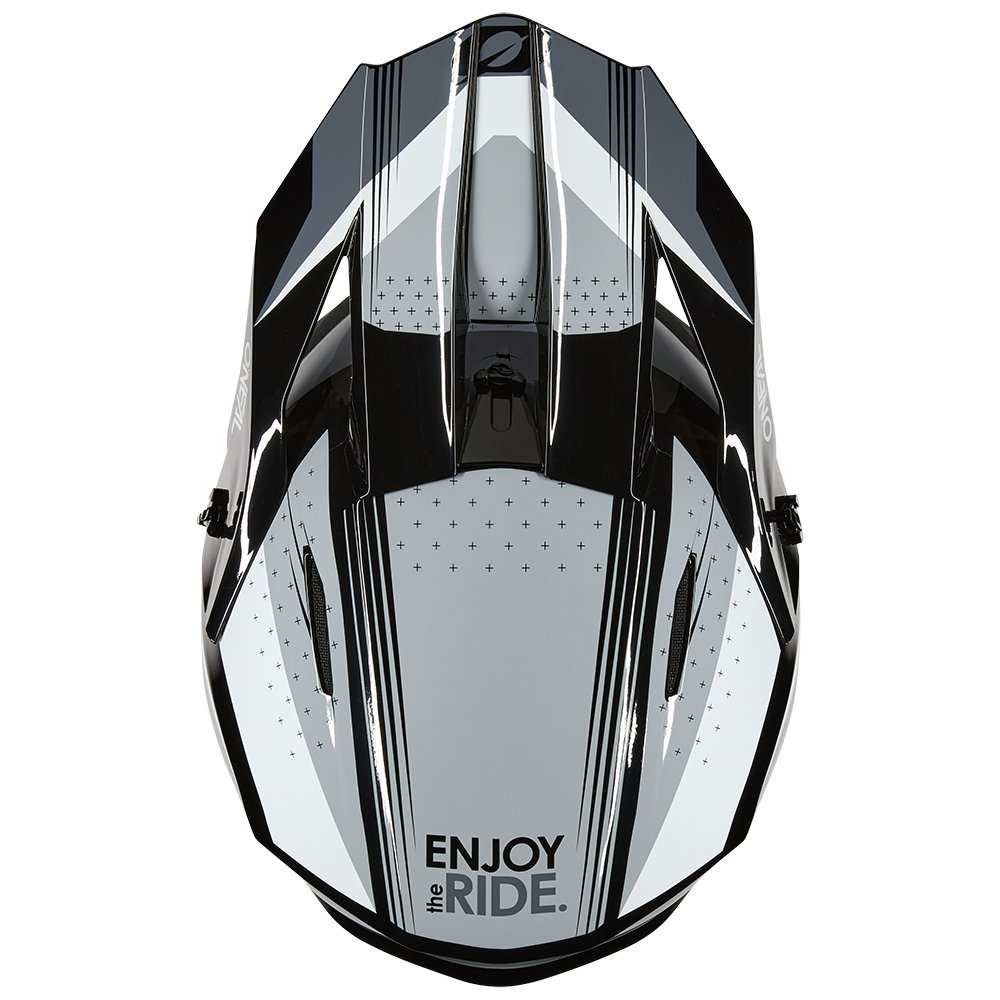 ONEAL 1SRS Motocross Helm RC schwarz/grau
