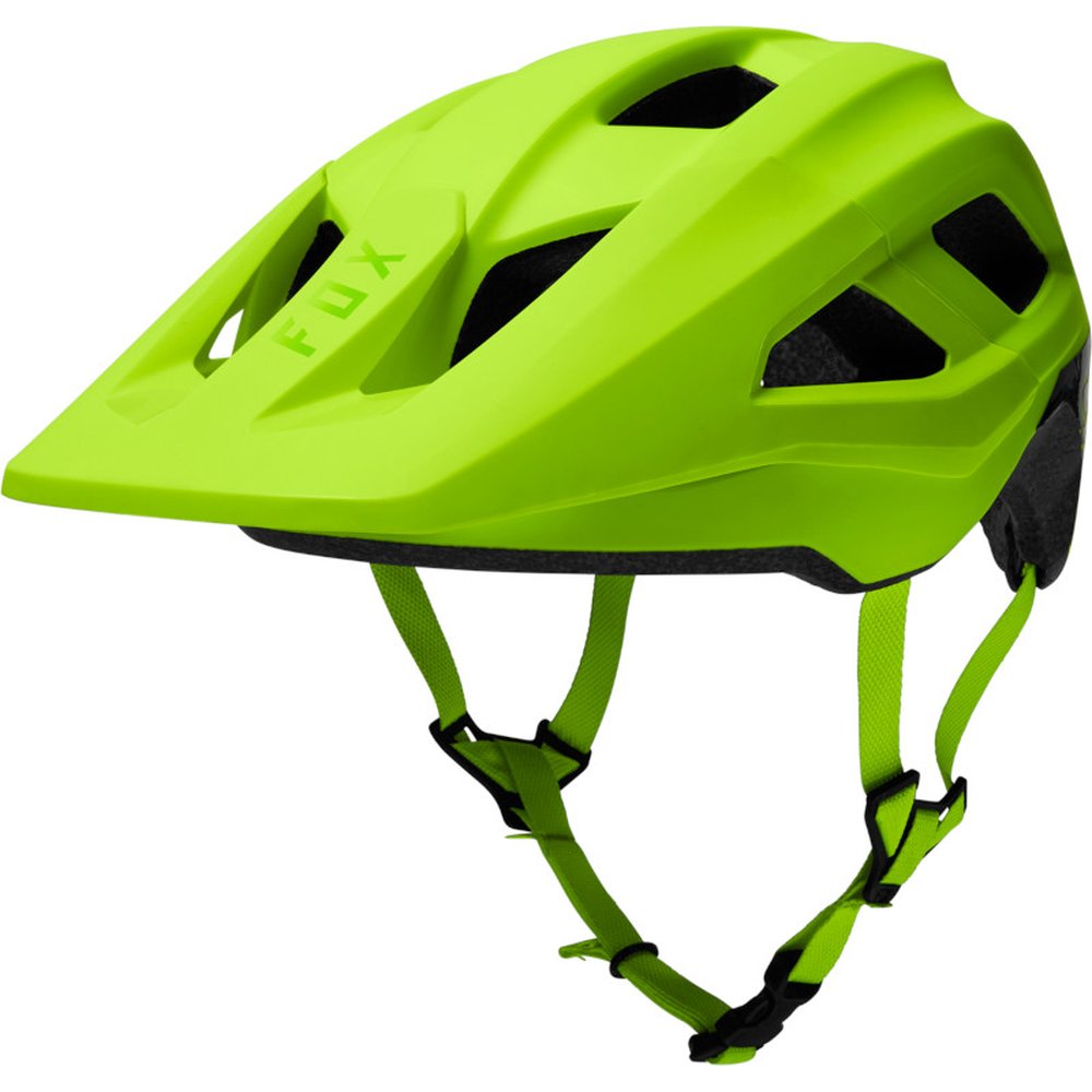 FOX MAINFRAME HELMET TRVRS MTB Helm Neon Gelb