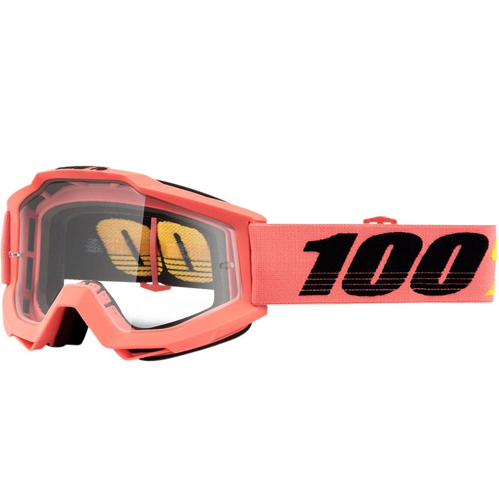 100% Prozent Accuri OTG Mx Motocross Brille Saarinen Rot über die Brille 
