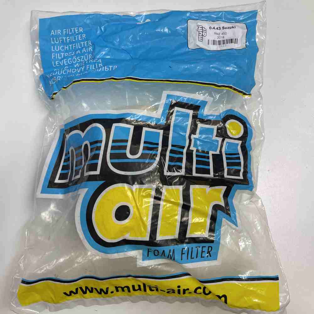 MULTI AIR 0.4.43 Luftfilter passend für Suzuki RMZ 450