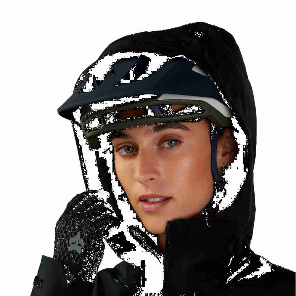 FOX WOMEN DEFEND 3L WATER JACKET Regenjacke für Frauen Schwarz