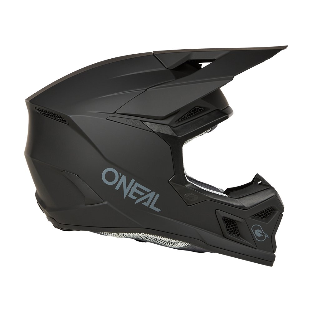 ONEAL 3SRS Solid Motocross Helm schwarz