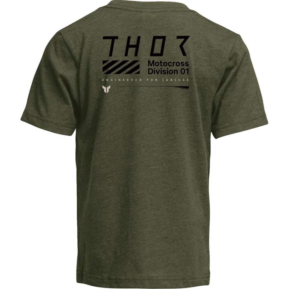 THOR Stamp Youth Kinder T-Shirt oliv