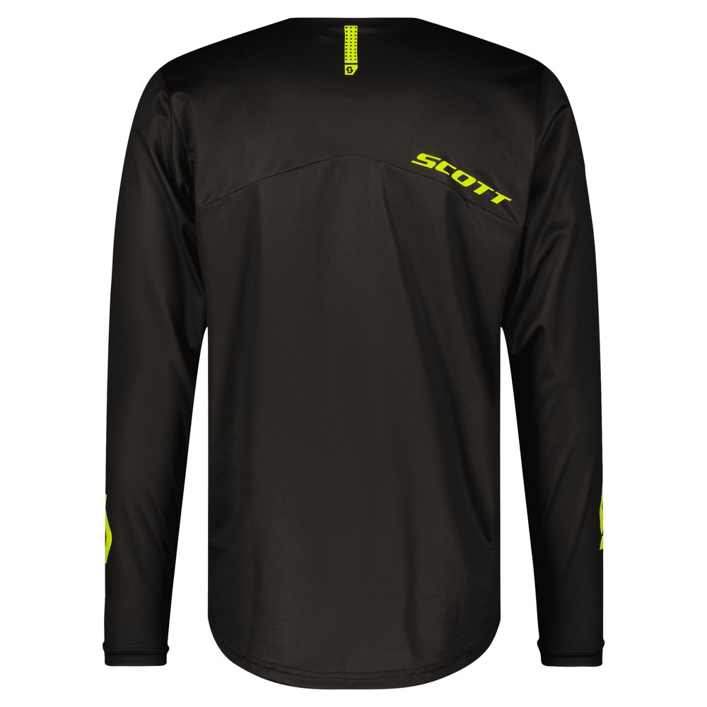 SCOTT Jersey Compete caviar schwarz/safety gelb SCOTT Jersey Compete caviar schwarz/safety gelb