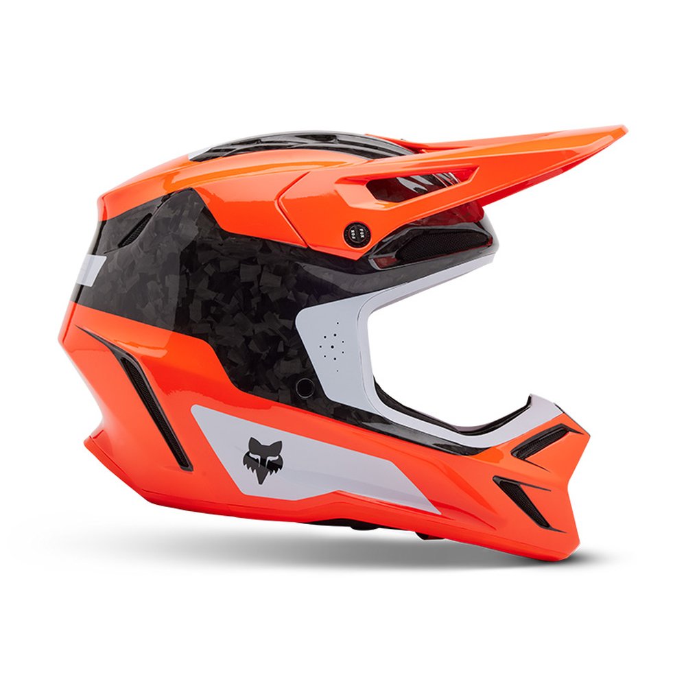 FOX V3 RS INFINITE Motocross Helm Neon Orange