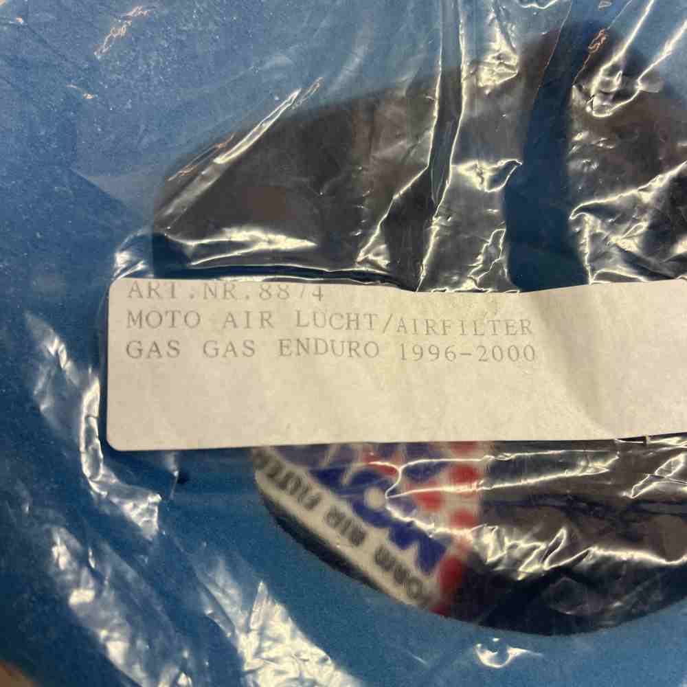 MOTO AIR 8874 Luftfilter passend für Gas Gas Enduro 1996-2000