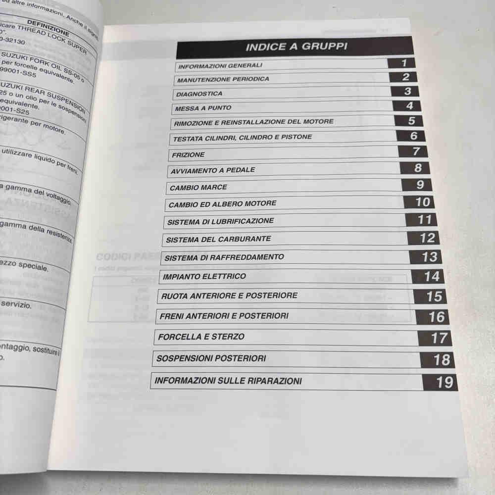 SUZUKI RM-Z 250 2007 99011-10H50-01E Motorrad-Handbuch gebraucht