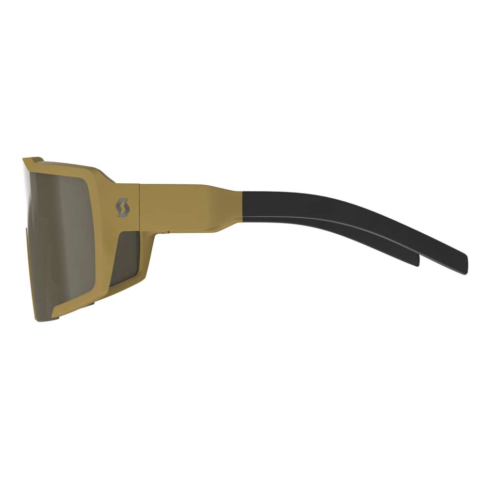 SCOTT Shield Compact Sonnenbrille gold bronze verspiegelt